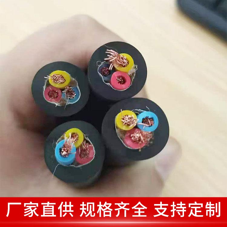 ERF高压橡套软电缆 耐酸碱 用于各类场景传输电能 不易破皮 银顺