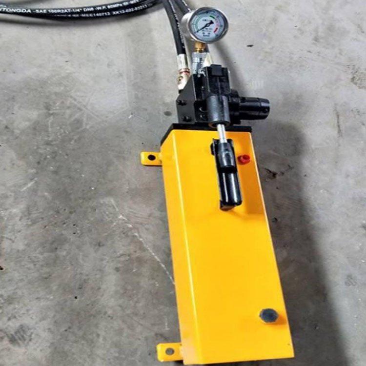手动锚索退锚器 便携式液压张拉机具 前卡式张拉机