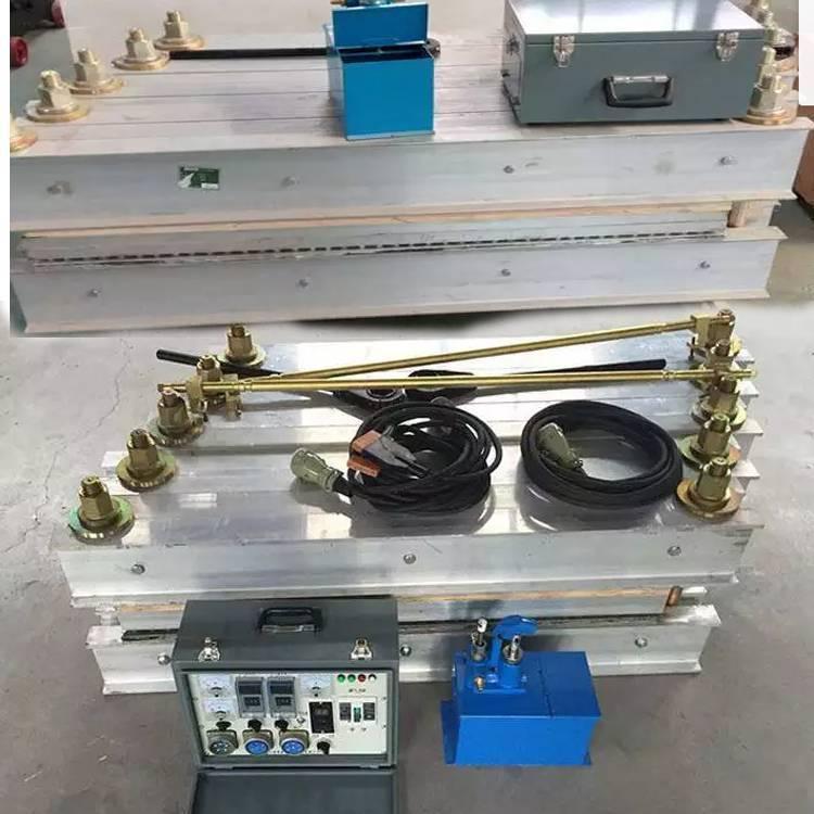 DRLY皮带硫化机加热板通水快速冷却可定制 胶带硫化接头机