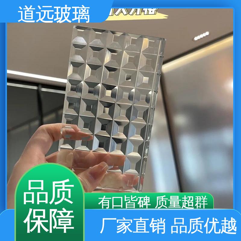 道远 透光不透形 艺术内雕 可支持定制 超白玻璃加工