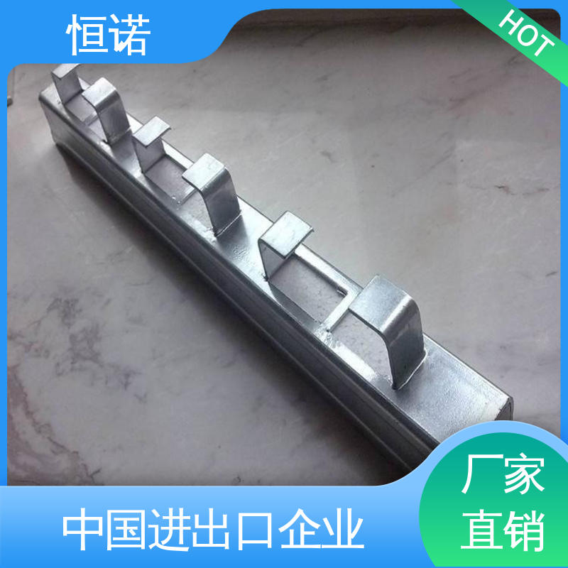 恒诺 可寄样品 生产厂家 抗拉强度大 高铁带齿预埋槽道