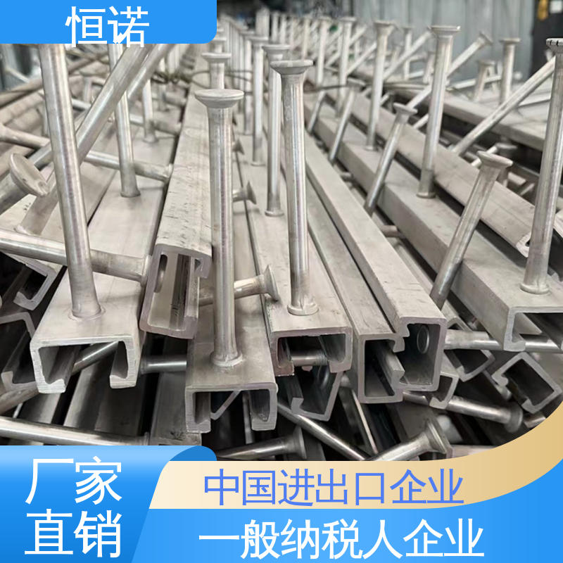 生产厂家 支持异形件定制 装置便捷抗拉强度大 热镀锌预埋槽钢 恒诺