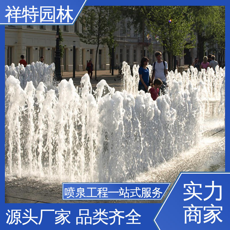 贴心售后 程序电脑控制 彩虹桥音乐喷泉 激光水幕电影 祥特园林