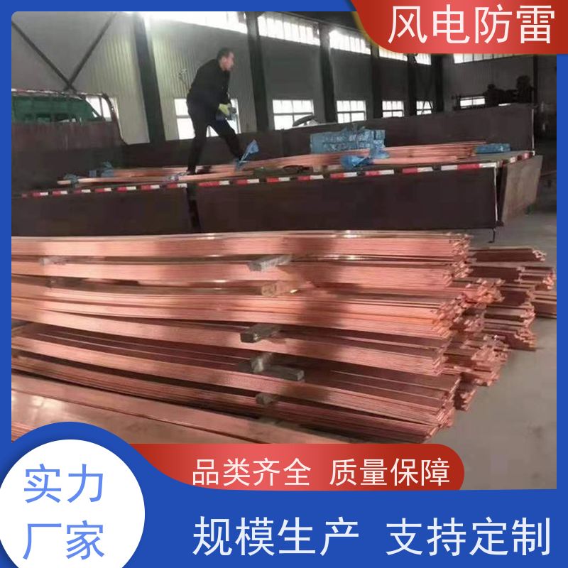 风电防雷 铜包钢接地圆线12mm 支持定做 延长使用寿命 石 墨材料阻值低