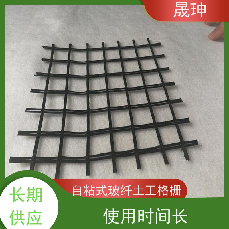 晟珅 长期供应 玻璃复合土工格栅 不易变形 品质可信