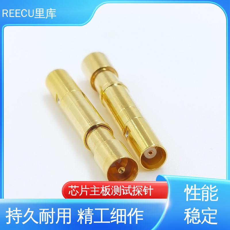 REECU 里库 信号探针 弹簧材质 不锈钢镀金 性价比高 厂家供应