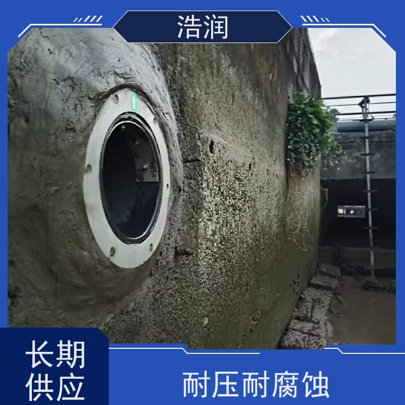 浩润 不锈钢管中型内置防倒灌器 处理污水量 10-8000m3/h 按需定制