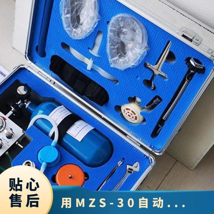 便携式煤矿用MZS-30自动苏生器 紧急救援呼吸装置