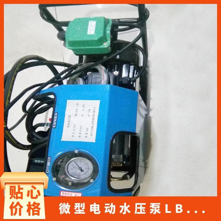 微型电动水压泵LB-7X10可根据客户的需要调试电 动泵的功率
