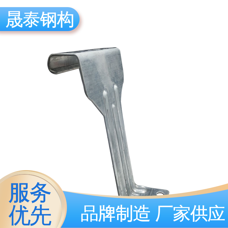 Q235 热镀锌材质760/820单腿卡子 可定制 钢结构固定扣件