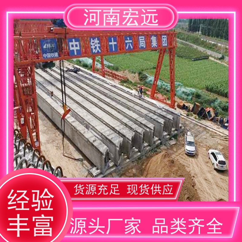 河南宏远 100吨门式起重机厂家 工作级别高 通用性强