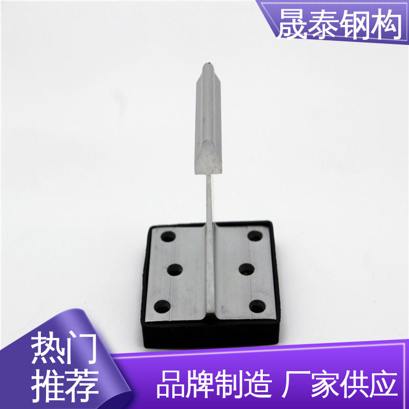 耐腐蚀 6063T5铝材质 铝镁锰板T型固定支架 430型屋面铝合金支座