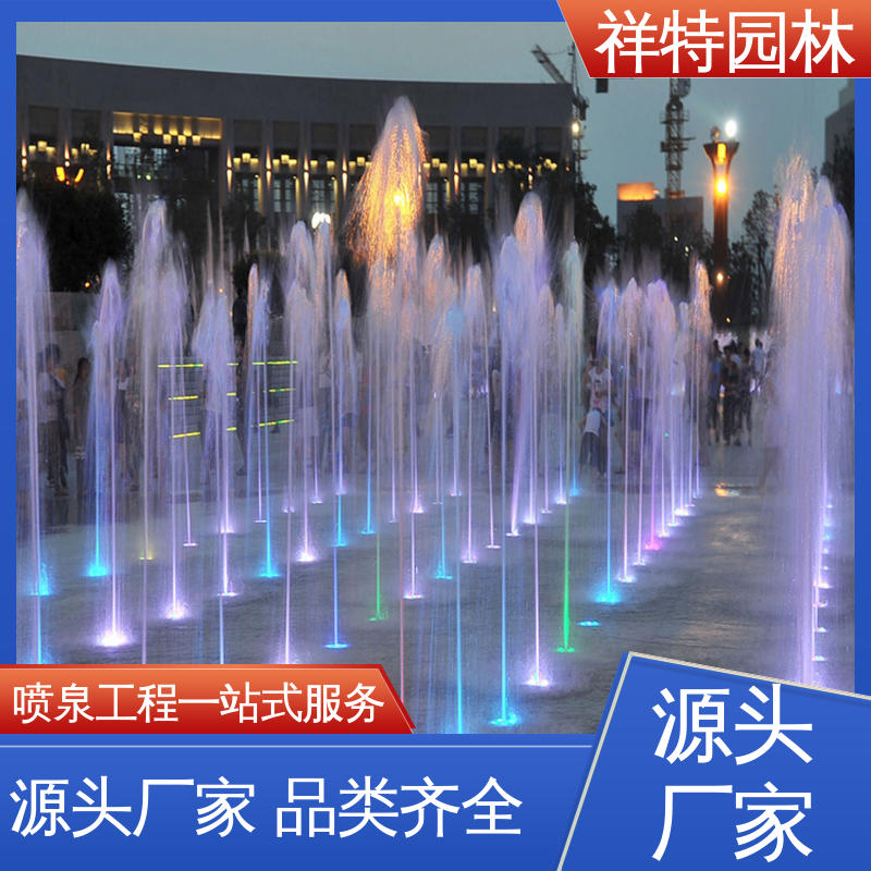 祥特园林 维护方便 激光水幕电影 低压泵音乐喷泉 程序电脑控制