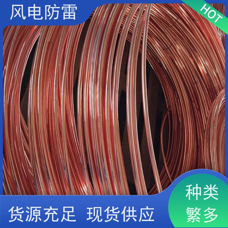 风电防雷 铜包钢接地扁钢50*5mm 规格齐全 可定制 特殊非 金 属材料