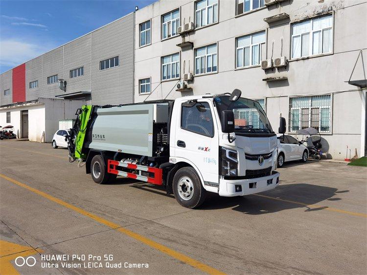 5方压缩垃圾车 建筑垃圾清运车 4吨生活垃圾转运车