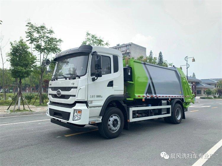 比亚迪新能源12方压缩垃圾车 纯电动8吨生活垃圾转运车