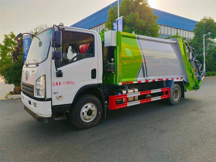 9方压缩垃圾车 陕汽轩德底盘 国六排放上户无忧