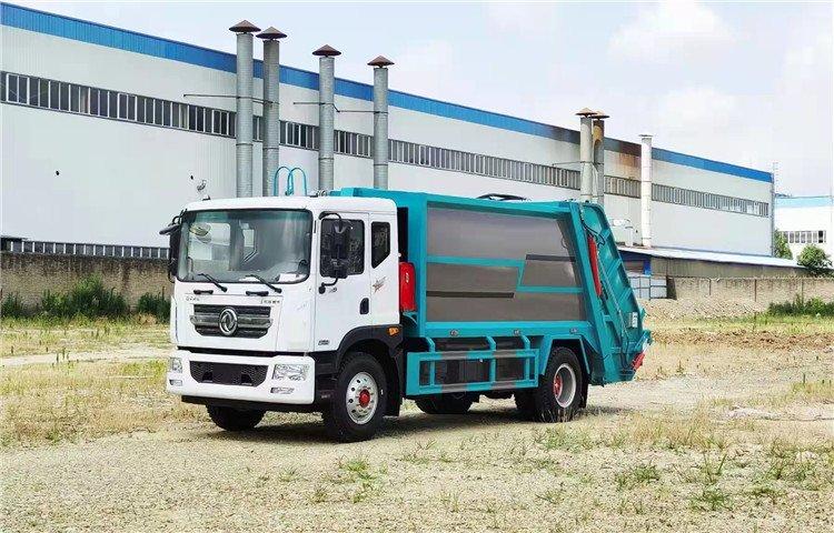 国六东风D9大多利卡13方压缩垃圾车 8吨10吨垃圾清运车