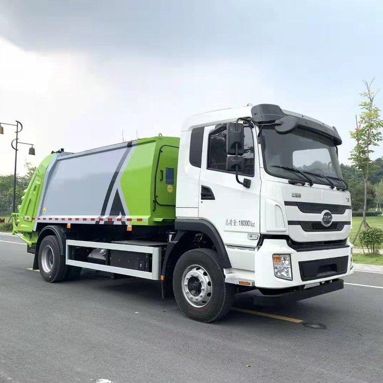 新能源12方后装压缩垃圾车 纯电动8吨生活垃圾运输车