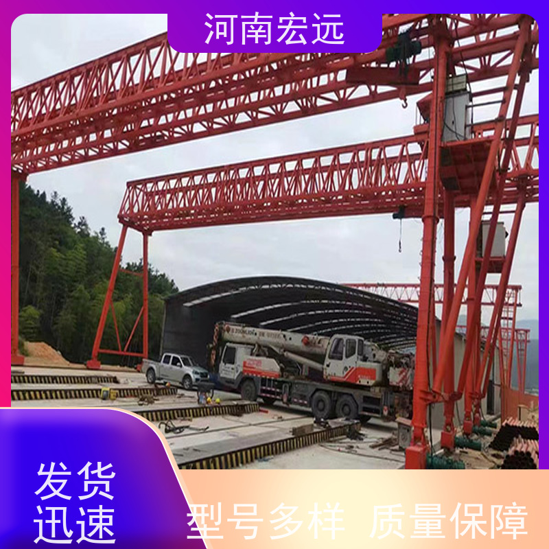 宏远电动门式起重机出租厂家 钢材结构 电动葫芦 货物吊装专家