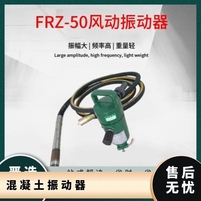 FRZ-50风动振动器带6米软管 插入式混凝土气动振动棒