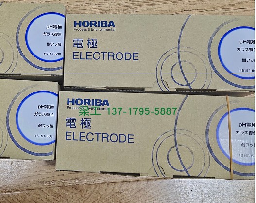 PH电极6108-100B日本HORIBA堀场制作所酸度计PH测试仪酸度仪