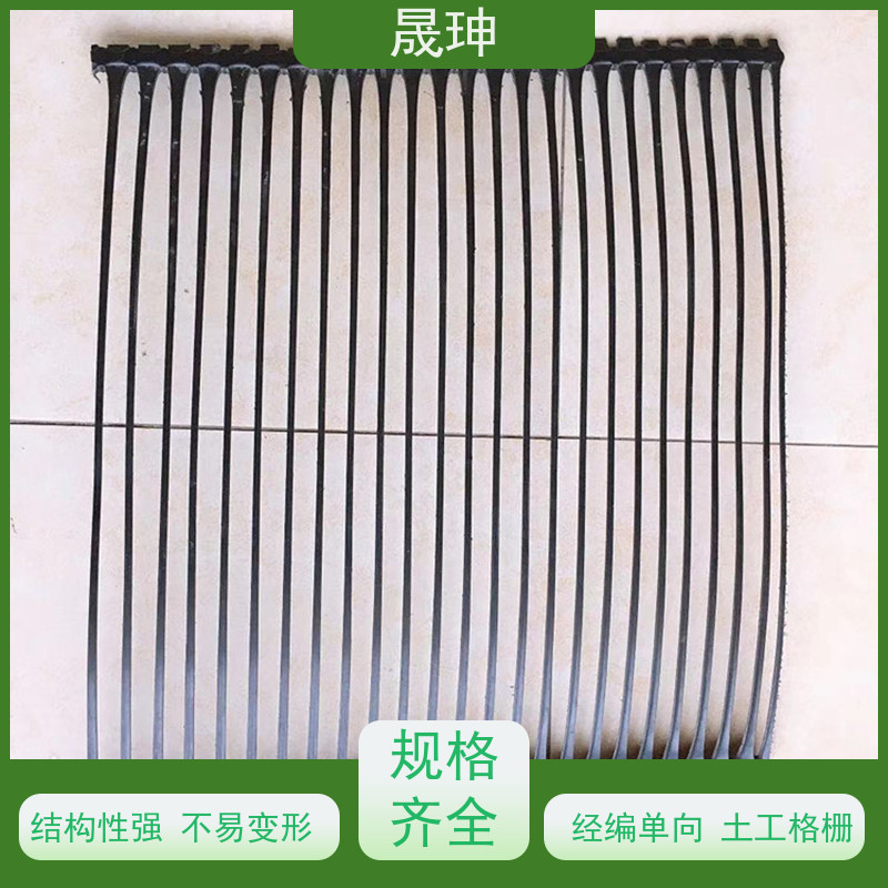 晟珅 长期供应 塑料单向土工格栅 施工便捷 性价比高