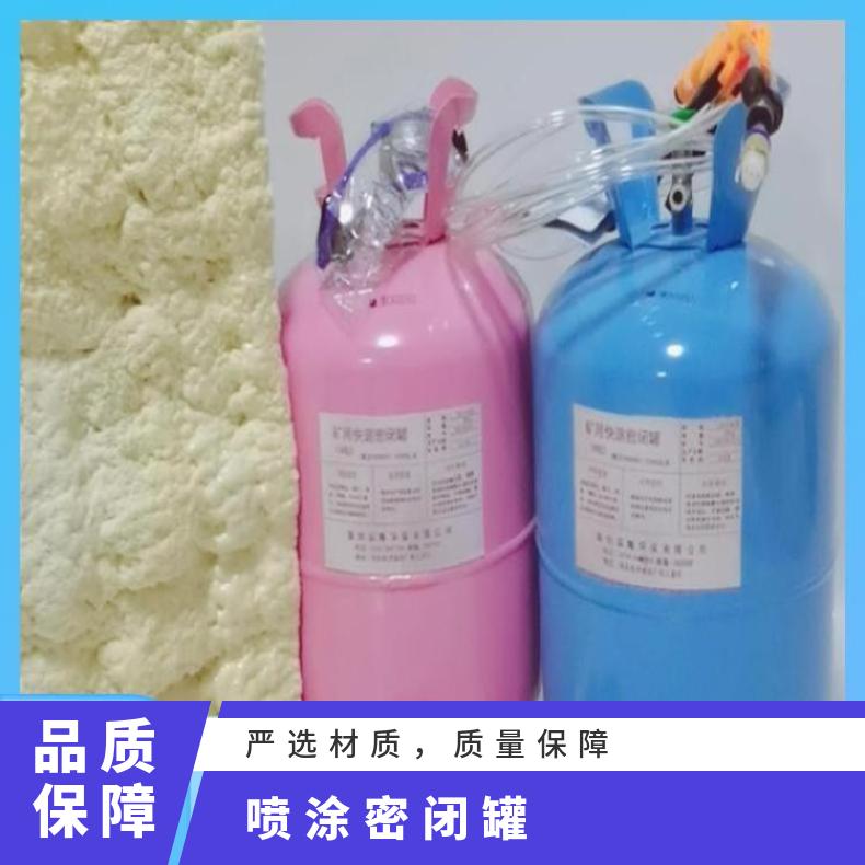 RG-15/18kg快速密闭罐 QC-2双组矿用便携式喷涂罐 喷射面积大
