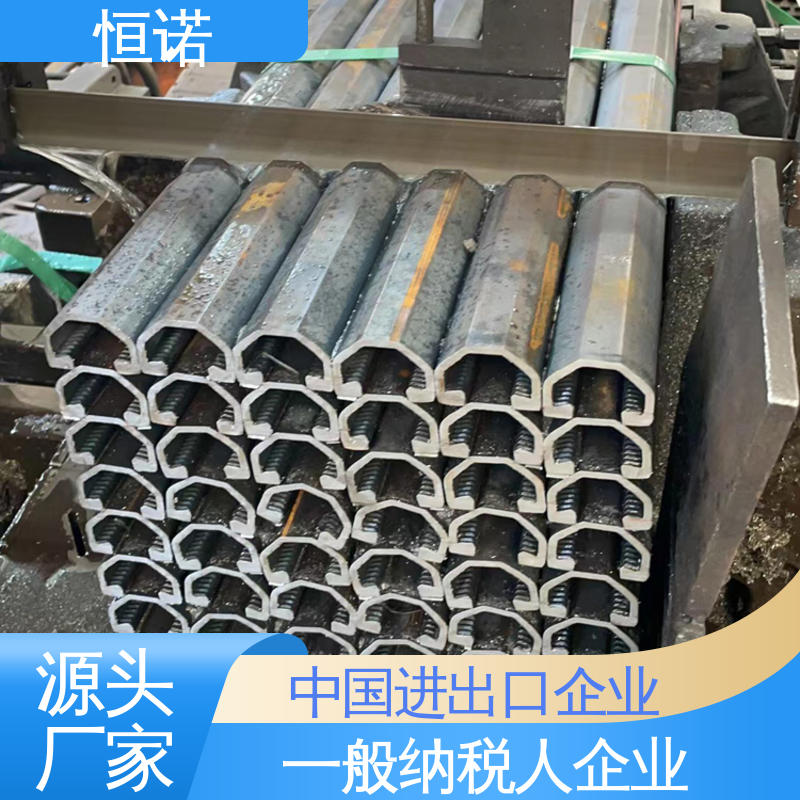 恒诺 带齿热轧预埋槽道 支持异形件定制 坚固耐用
