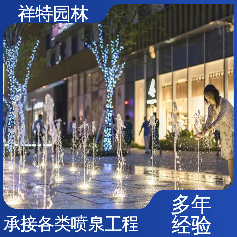 祥特园林 款式多样 颜色绚丽 公园水景设备 景区音乐喷泉
