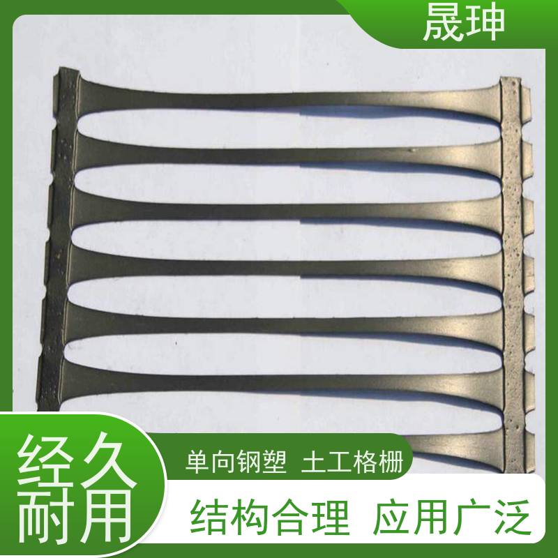 晟珅 全国供应 单向塑料拉伸土工格栅 结构合理 性价比高