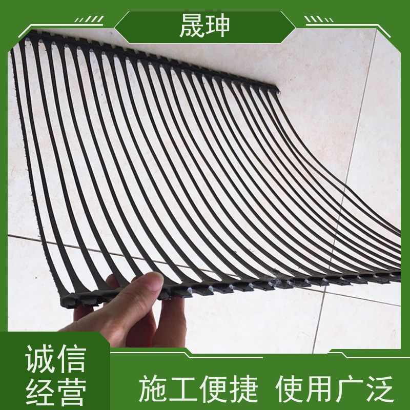 晟珅 全国供应 抗拉力强单向塑料格栅 不易变形 诚信经营