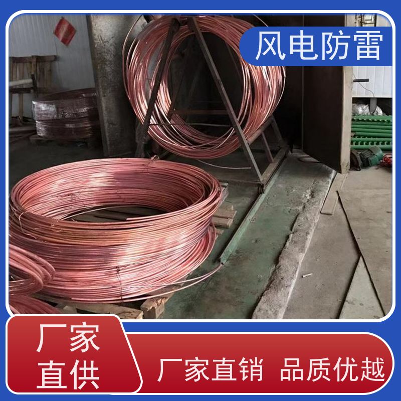 风电防雷 铜包钢扁钢50*5mm 支持定做 延长使用寿命 石 墨材料阻值低