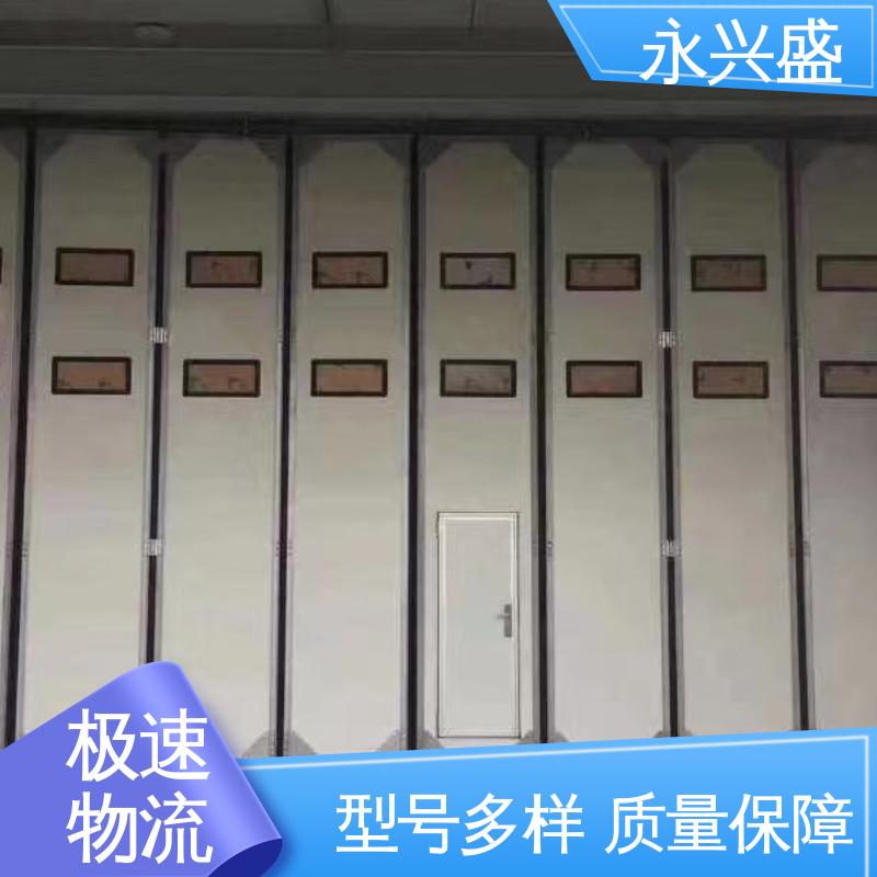 阳 江工业折叠门 抗风工业门 机库电动推拉门厂家定制