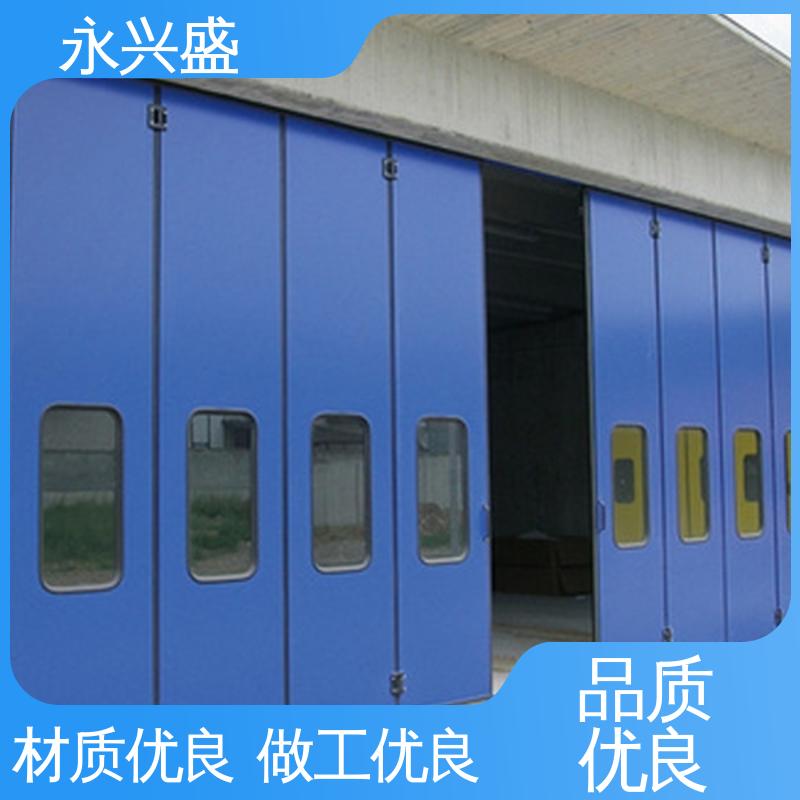 工业重型折叠门 彩钢板抗风工业门 车间电动门厂家上门安装