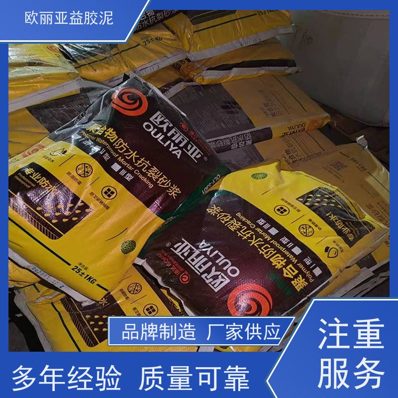 高分子益胶泥 防水抗渗不返碱 浸水环境贴砖抹面专用 聚合物抗裂砂浆