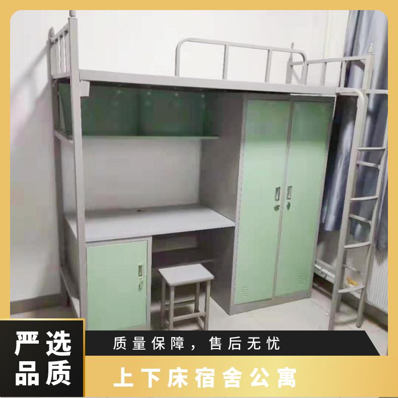 大学生公寓床 组合式上下床 宿舍双层金属床电竞 铁艺子母床
