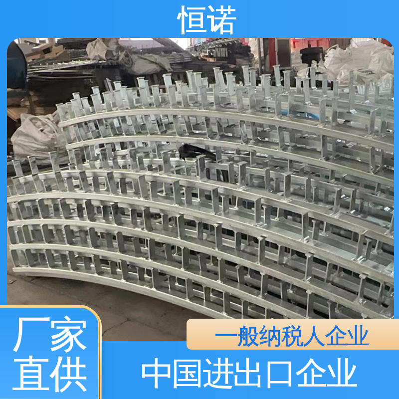 恒诺 图纸定做长度可选 热轧型钢防腐性好 热镀锌V型槽道 实体厂家