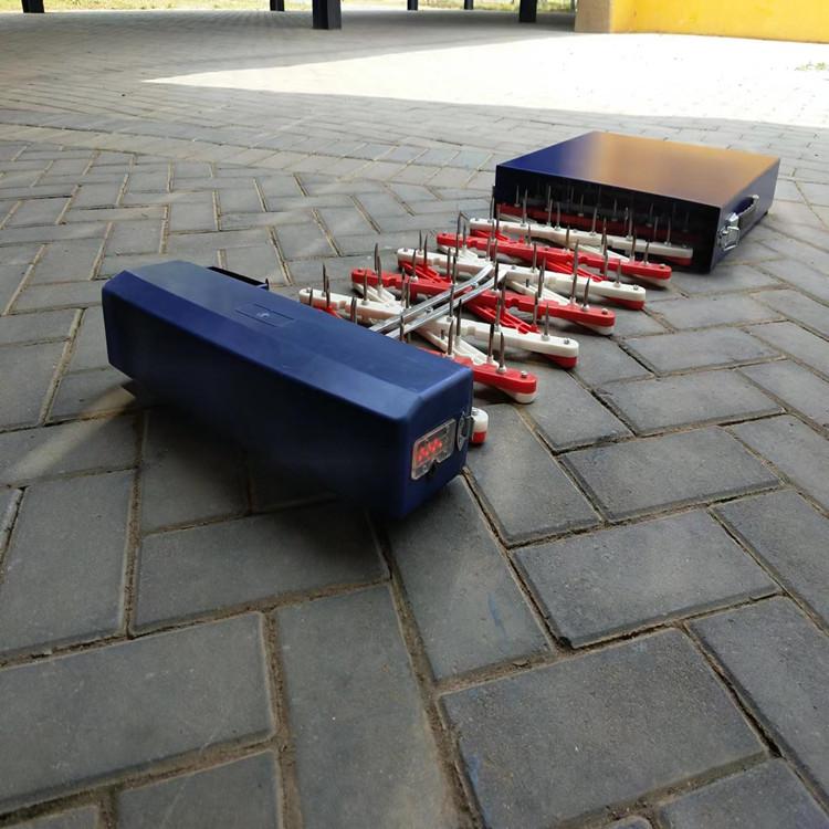 不锈钢阻车路障 8m米伸缩款弹射式 手动路障 天恒博达