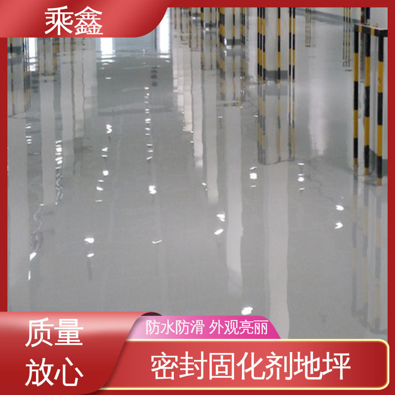 乘鑫 机械制药厂 环氧地坪 线上接单 诚信经营 外观亮丽 做工精细