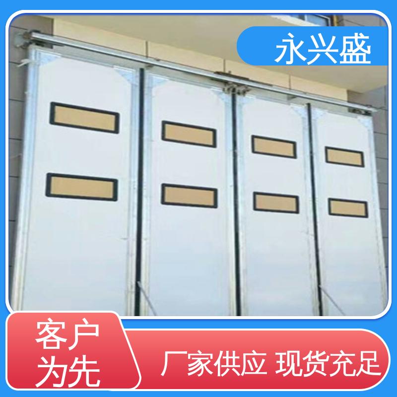 深 圳抗风工业折叠门 欧标车间保温电动门 厂家按需定制