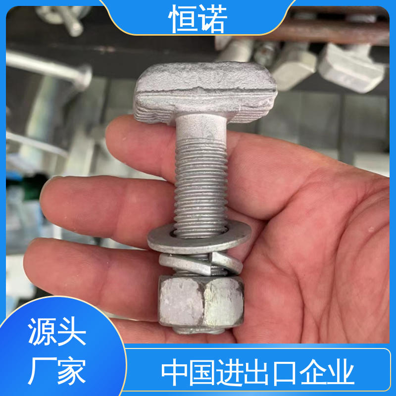生产厂家 可寄样品 防腐性好 地铁预埋槽道T型螺栓 恒诺