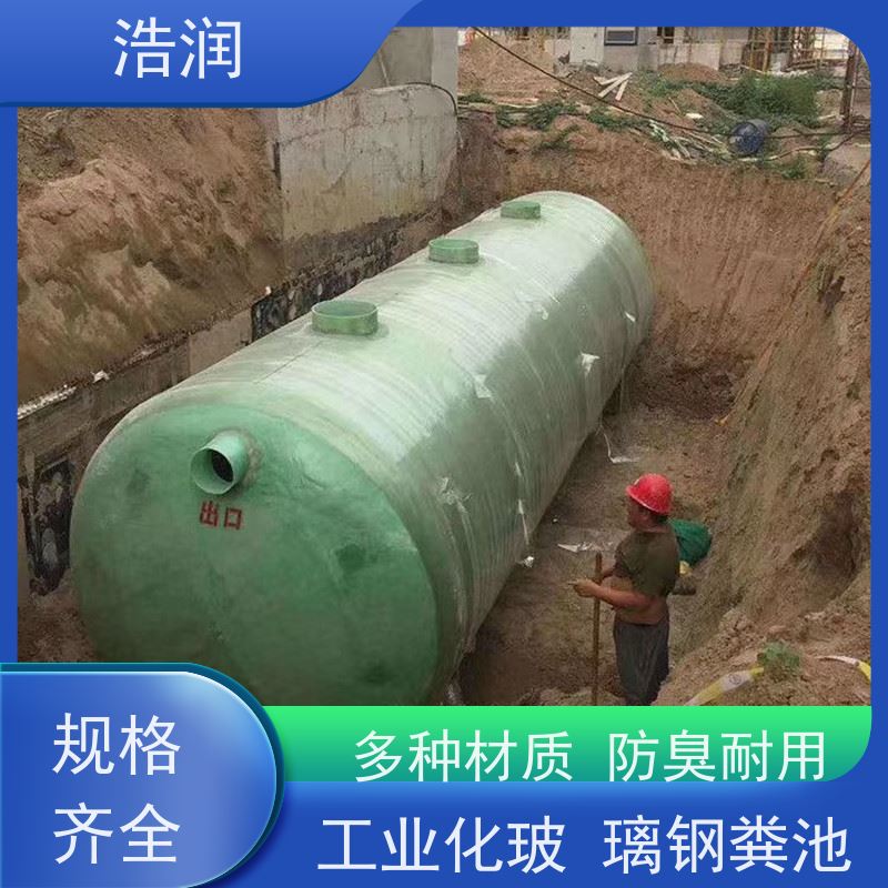 浩润 长期供应 碳钢化粪池 抗压抗腐蚀 安装方便