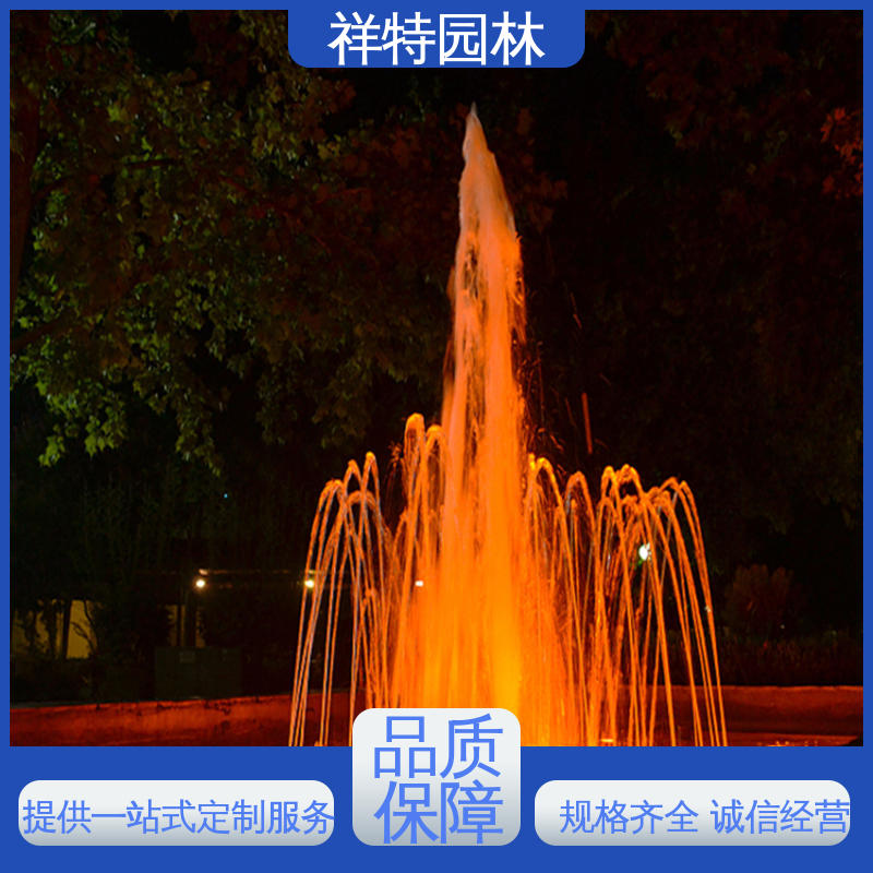 可调万向直射 经久耐用 音乐喷泉公司 广场公园水景 祥特园林