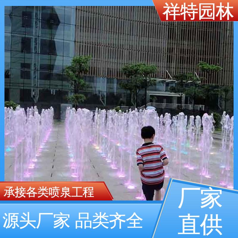 焊接工艺 七彩灯光排列 运行平稳 文旅互动音乐喷泉 祥特