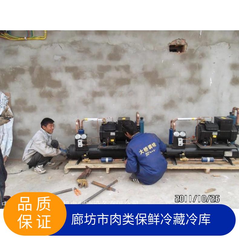 市肉类保鲜冷藏冷库 厂家建设安装 保养 5p 分体式 现场拼装 380