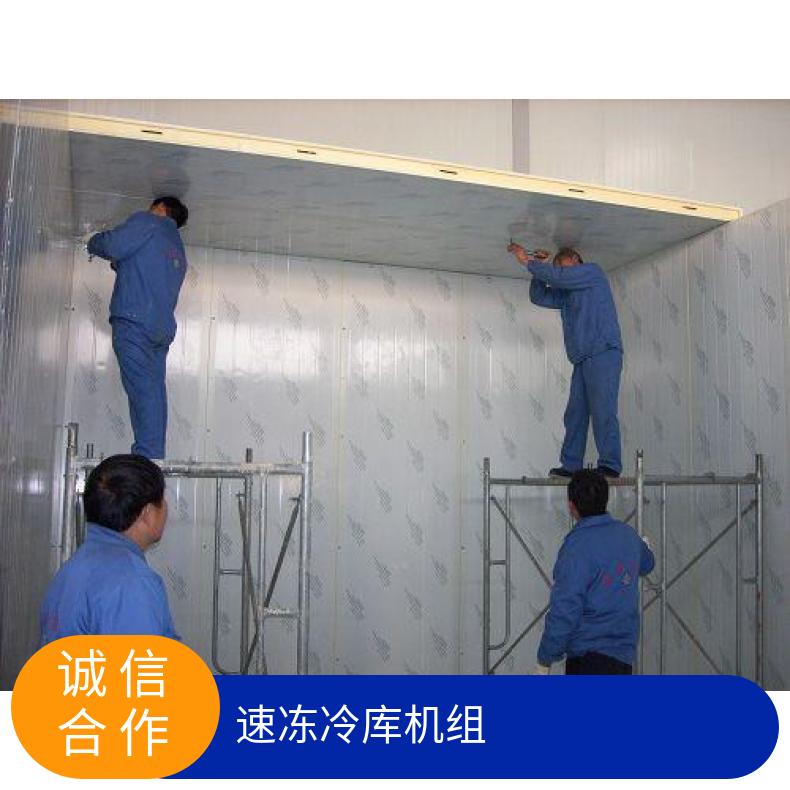 区冷库建造 维修改造 拆装 机组 现场拼装 分体式 风冷 5p 380V 