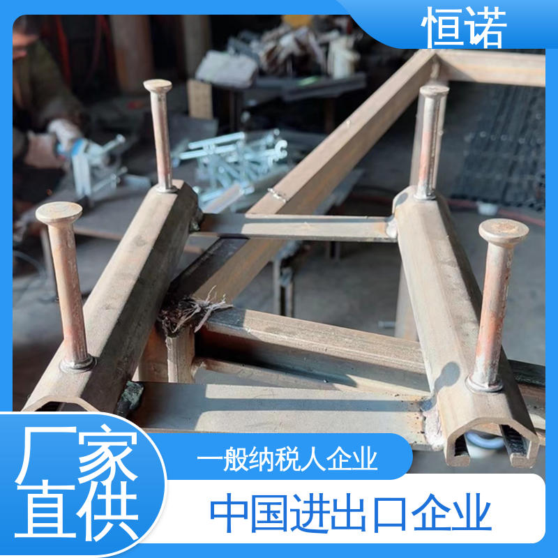 支持异形件定制 生产厂家 4128V型槽道 焊接工字钢 恒诺
