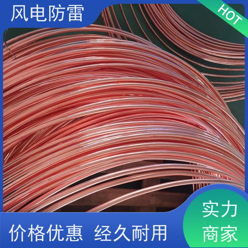 风电防雷 40*4mm镀铜扁钢 性能稳定 使用安全 降 阻效果好
