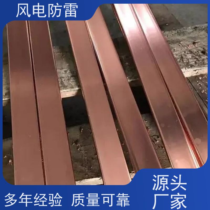 风电防雷 25*4mm镀铜扁钢 性能稳定 使用安全 降 阻材料 